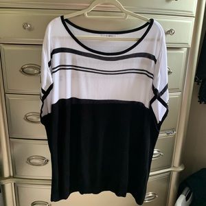 Roz&Ali Cold Shoulder Blouse